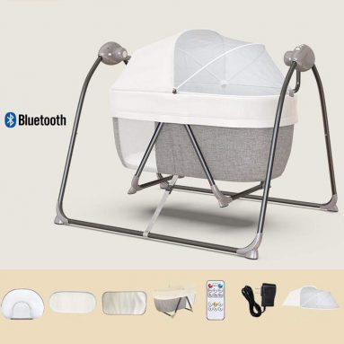 2In1 Multi-Function Baby Electric Cradle Bed Sleeping Basket