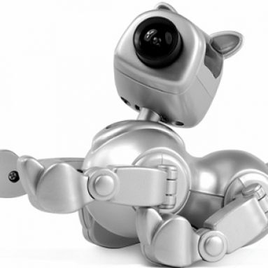 Robotic Bendable Joint Dog Computer Video Camera Dog Web Cam