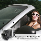 Solar Powered Car Bluetooth Kit