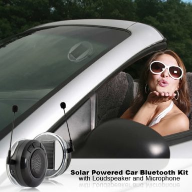 Solar Powered Car Bluetooth Kit