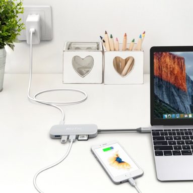 3 Ports Shuttle USB 3.1 Type C Hub