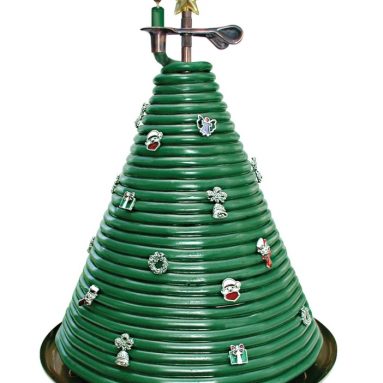 300 hour Christmas Tree Candle