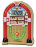 Soundesign Lighted Jukebox Alarm Clock