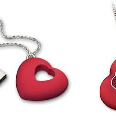 Swarovski USB Heart