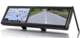 Bluetooth Rearview Mirror with Built-in GPS Navigation