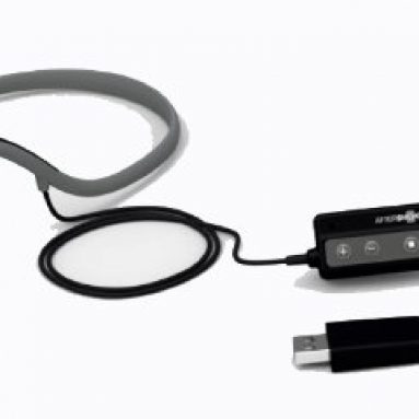 Wraparound Sport Headphones with Bone Conduction Technology