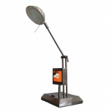Digital photo lamp and clock table lamp modern