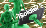 Green Soldier Smartphone Stand