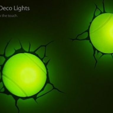3D Deco Light Tennis Ball