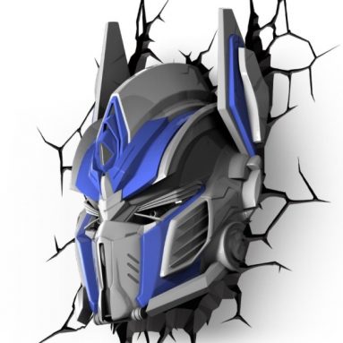 3D Deco Light Transformer Optimus Prime