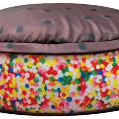 3D Ice Cream Sandwich Microbead Pillow