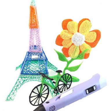 3D Printing Pen With LCD screen For 3D Printing +20 Color Filament