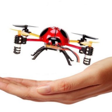 3D Tumbling Ladybug 4-Axis 4-Ch RC Remote Control Quad Copter RTF
