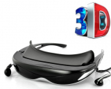 3D/2D 80 Inch Virtual Display Digital Video Glasses