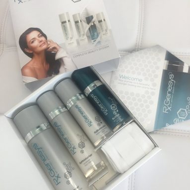 4 Piece Stem Cell Anti Aging Beauty System with Hyaluronic Acid