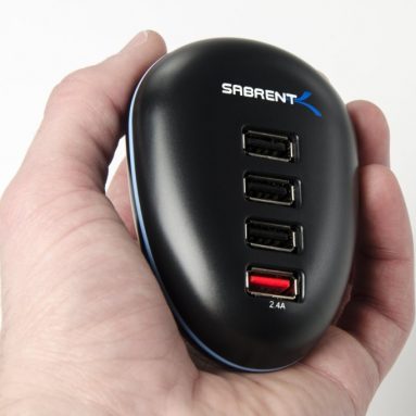 4-Port Compact USB Wall Charger