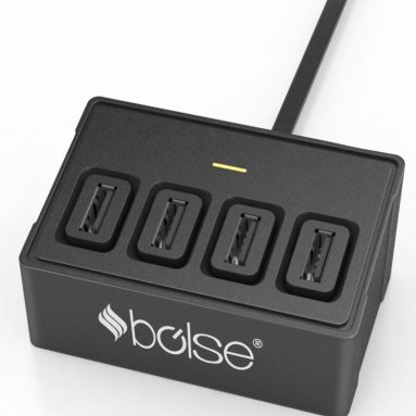 4-Port USB Wall Desktop charger With SmartIC Technology