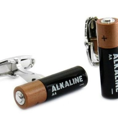 AA Battery Cufflinks