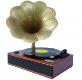 Pyle Home Classic Horn Phonograph/Turntable