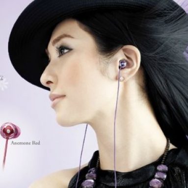 Sony Jiennie BOUQUET In-Ear Headphones with Swarovski Zirconia