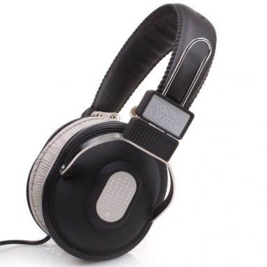 GOgroove SoundCLUTCH Over-Ear Headphones with Integrated Volume Control