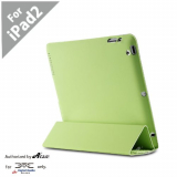 Green Case Folio Stand for Apple iPad 2