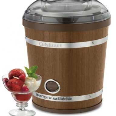 Cuisinart Wooden Ice Cream Maker