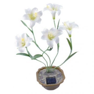 Decorative Lilies Garden Solar Lights