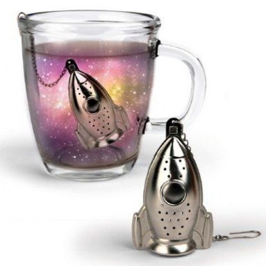 Rocket Tea Infuser and Drip Tray