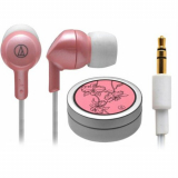 Audio-Technica Pink In-Ear Headphones