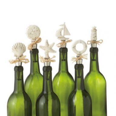 Nautical Ocean Style Wine Bottle Stoppers