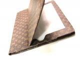 Brown Leather Monogram iPad 2 Protective Case Cover