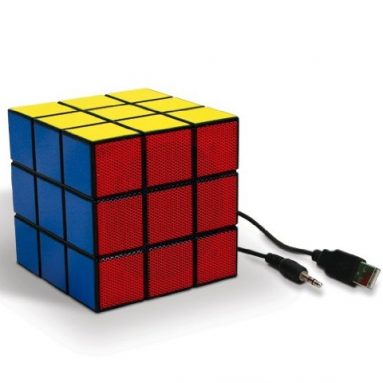 Rubik’s Cube Mp3 Player Ipod USB Speaker
