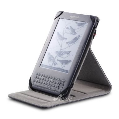 Leather Case with LED light for Amazon Kindle 3G 3rd Generation