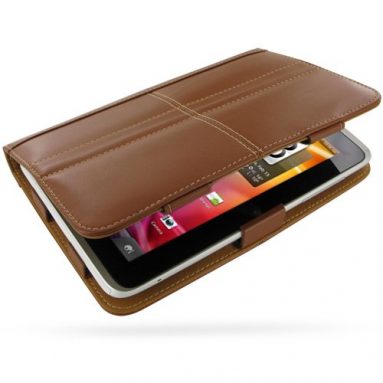 PDair BX1 Brown Leather Case for HTC Flyer