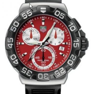 TAG Heuer Men’s Formula 1 Chronograph Quartz Watch