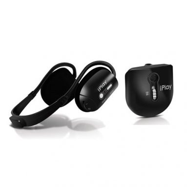 iPlay 2-Channel Wireless Headphones Built-In FM Radio
