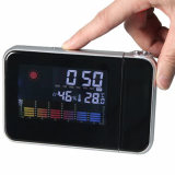 Multi-Function Digital Weather Projection Wake-Up Alarm Clock