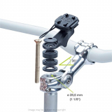 Bicycle Bike Head Stem Mount Holder for Apple iPhone 5C