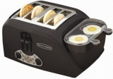 Muffin 4-Slice Toaster and 2 Egg Cooker