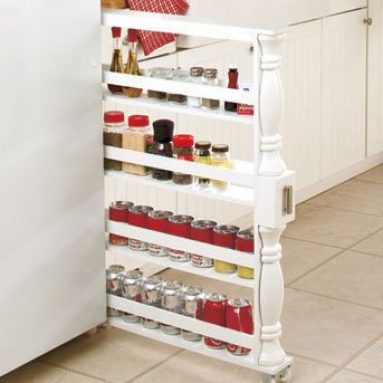 Slim Can and Spice Racks
