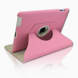Pink Leather Case for Apple iPad 2
