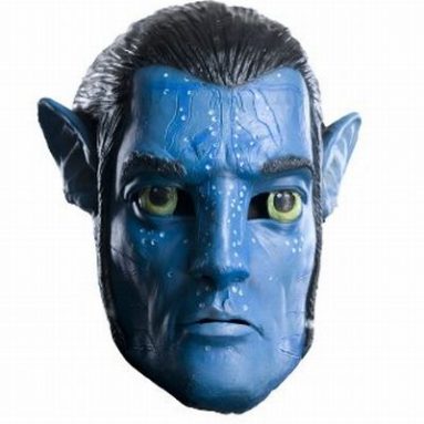 Avatar Deluxe Overhead Adult Jake Sully Latex Mask