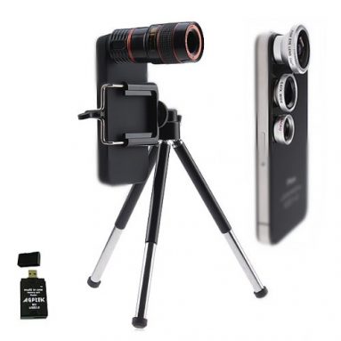 Black Friday: 4 in 1 Camera Lens Kit Designed for Apple iPhone 4 4S