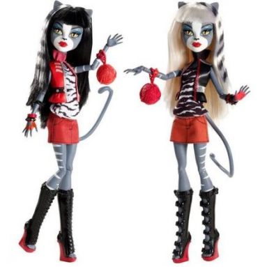 Monster High Werecat Twin Sisters