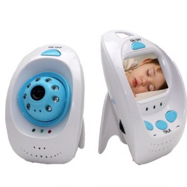Blue Infant Day & Night Handheld Color Video Monitor