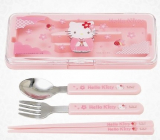 Hello Kitty 3-Piece Cutlery Set In Case