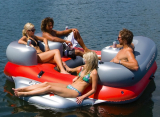 4 Person Inflatable Aqua Lounge with MP3 System