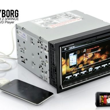 Road Cyborg – 6.95 Inch Android 2.3/WIN CE Dual-Boot Car DVD Player