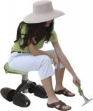 Garden Rocker Rolling Seat